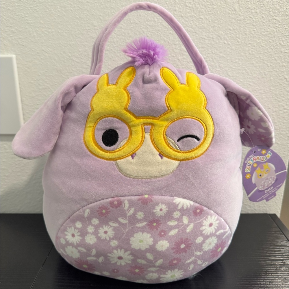Squishmallow Easter Basket - Donkey - Delzi